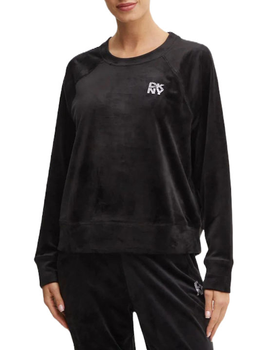 DKNY Women's Sweatshirt BLACK