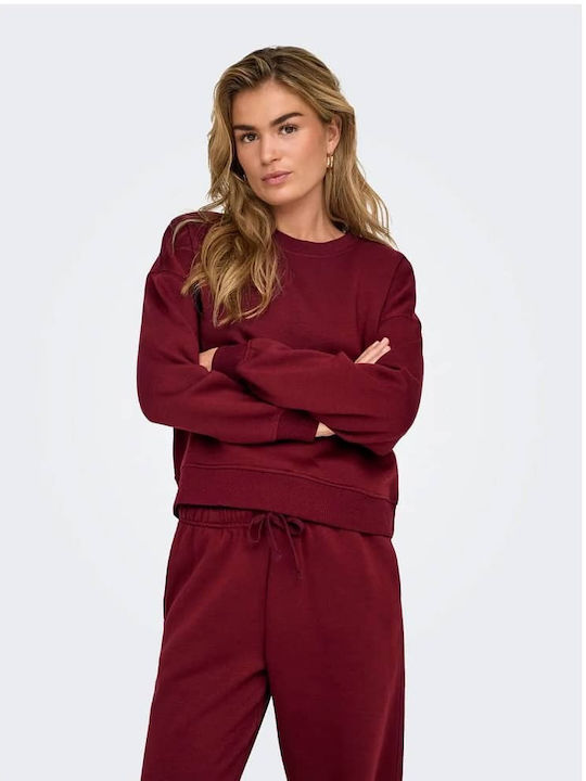 Women's Long Sweatshirt Bordeaux