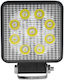 Led Work Light Square Focused Light Jbm