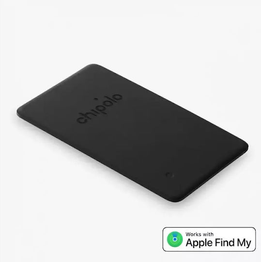 Chipolo CARD Spot Apple Find My Μαύρο Επαναφορτιζόμενο