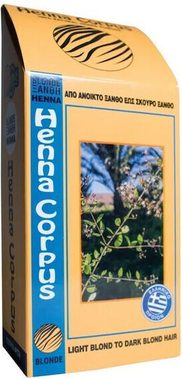 Corpus Henna Χωρίς Αμμωνία Blond 100gr
