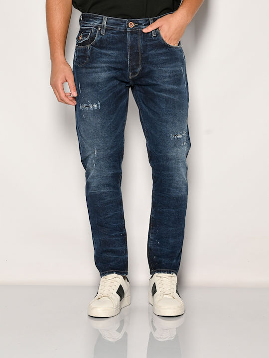 Men's Jeans Pants Loose Fit Blue