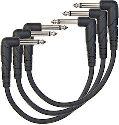 Daddario PW-CGTP-305-3P 6,3 мм мъжки - 6,3 мм мъжки 0,15 м 3 бр