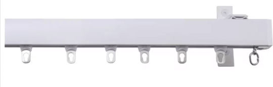 Import Hellas Sens unic Șină din Aluminiu în Culoare Alb 160εκ. 1991-1