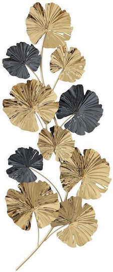Inart Decorațiune Pentru Perete Patrick Aurie Din Metal 132x5.5x59cm