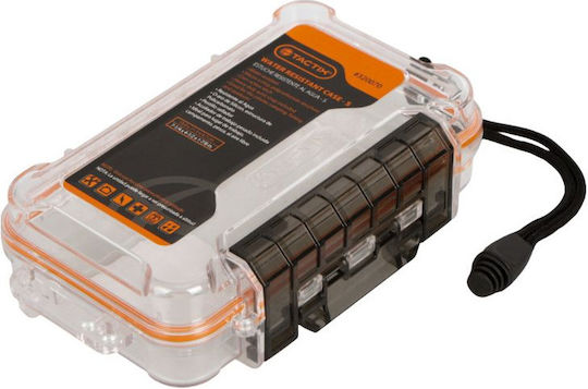 Tactix Protective Case Transparent Waterproof Plastic Wrist Strap 18.5x11.6x4.5cm 320070 1 Piece