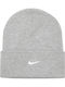 Swoosh Beanie Beanie Knitted in Gray color