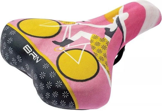 BRN Pink Bicycle Saddle Retro