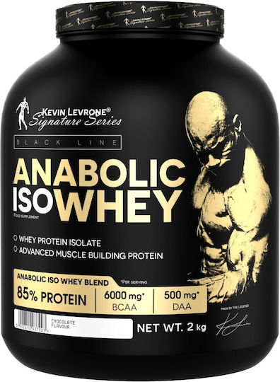 Kevin Levrone Black Line Anabolic ISO Протеин Суроватъчен с Креатин & Вкус Шоколад 2kg