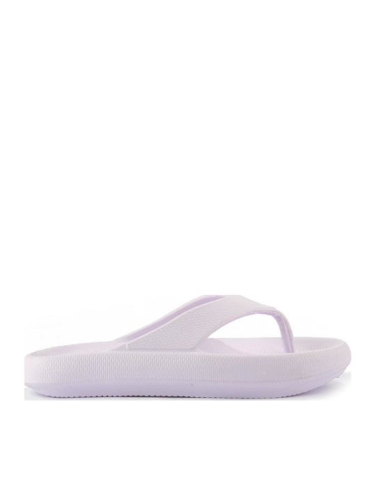 Fshoes Women's Flip Flops Purple