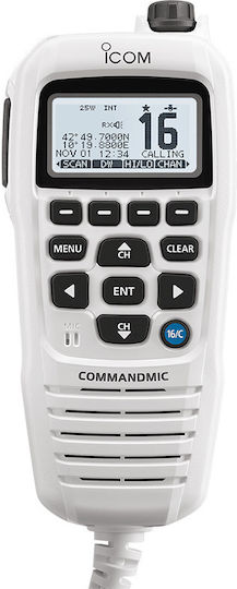 Icom Αδιάβροχο Remote Control Microphone Hm-195gw