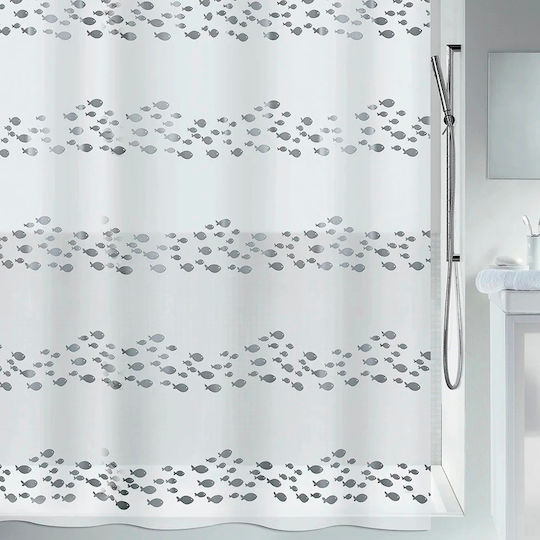 Spirella Shore Shower Curtain 180x200cm Multicolour