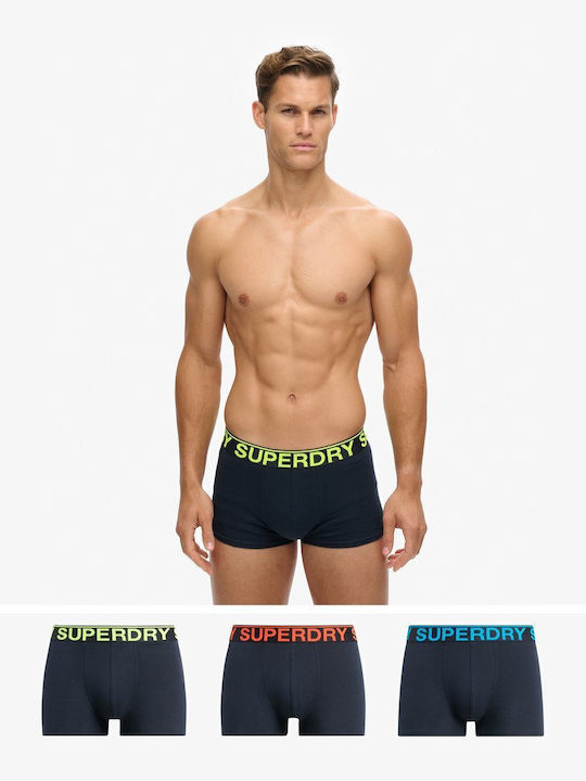 Ανδρικά Μποξεράκια Eclipse Navy/neon 3Pack