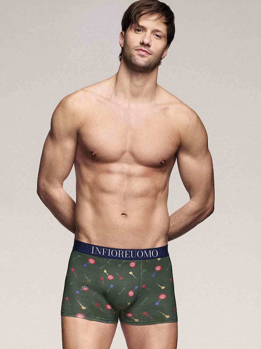 Infiore Men's Boxer Army