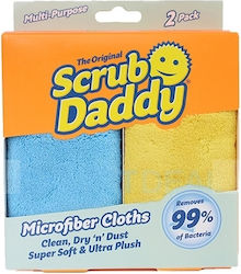 Scrub Daddy Πανάκια Καθαρισμού με Μικροΐνες Γενικής Χρήσης 2τμχ Scrub Daddy Πανάκια Καθαρισμού με Μικροΐνες Γενικής Χρήσης 2τμχ