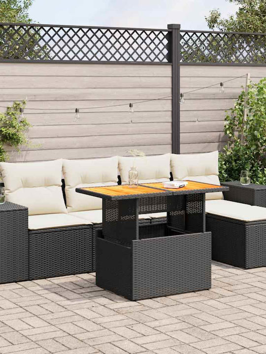 Garten- und Outdoor-Möbelsets Wohnbereich 6 Stü...