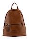 Damentasche Rucksack aus Kunstleder Tabac Braun