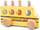 New Classic Toys Όχημα Pop Up School Bus από Ξύλο