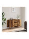 Sideboard Wooden with Drawers Coffee 100x36x60cm