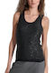 Women's Blouse Sleeveless Black