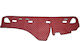 King Interior Car Dashboard Cover Leather with Emblem for Volvo FH Black Colour