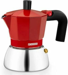 Monix Μπρίκι Espresso Κόκκινο