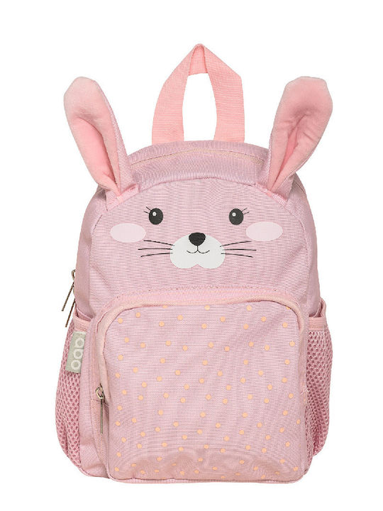 Rabbit Girl Backpack Pink Pink