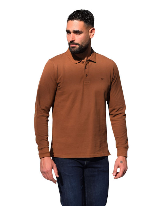 Polo Bluse Camel