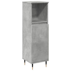 vidaXL Bathroom Cabinet L30xW30xH100cm Gray