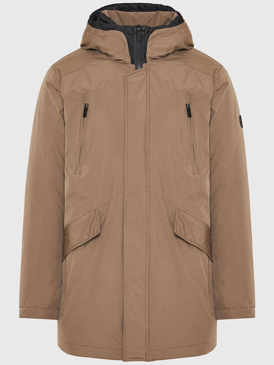 Winter Jacket Parka Beige