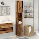 vidaXL Floor Bathroom Column Cabinet L30xD30xH1...