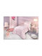Guy Laroche Paw Set Kids Duvet Cover Single with Pillowcase Cotton Paw Pinky 165x225cm