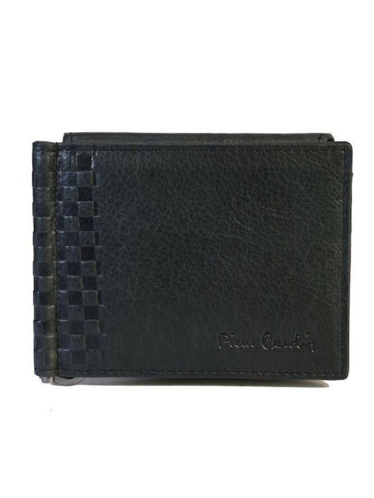 Leather Men's Wallet Cards with RFID Black
