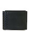 Leather Men's Wallet Cards with RFID Black