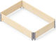 Garden Raised Bed Hydrostab Upyard Wood 120x80 Cm