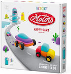 Hey Clay Set Happy Cars