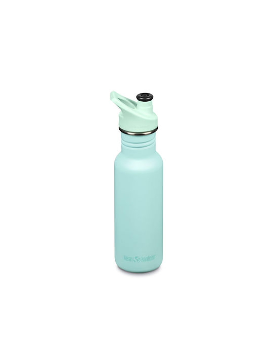 Klean Kanteen Classic Sport Cap Бутилка Неръждаема стомана 532мл Тюркоазен