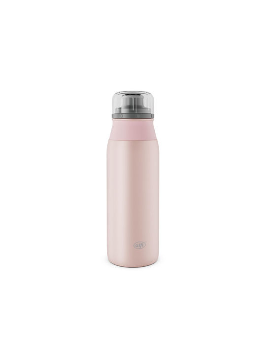 Alfi Water Bottle Stainless Steel 600ml Pink