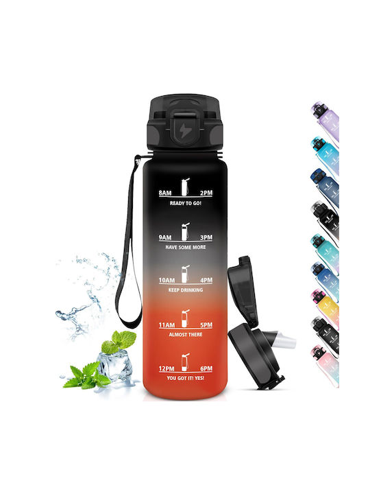 Grsta Sport Water Bottle 1000ml Black