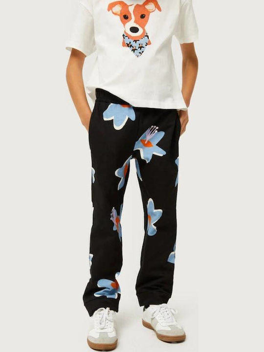 Compania Fantastica Παντελόνι Φόρμας Black / Blue