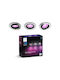 Philips Centura Round Metallic Recessed Spot with Integrated LED and Natural White Light Silver 1pcs
