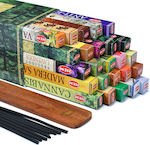 Hem Incense Sticks Mix + Wooden Stand