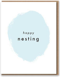 Картичка за поздравления "Happy Nesting" Найнтийн Севънти Три