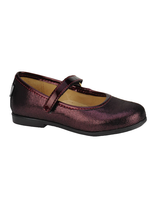 Melania Kinder Pumps & Ballerinas Leder Burgundisch Melania Kinder Pumps & Ballerinas Leder Burgundisch