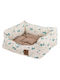 PQP Schwuchtel Hundebett Braun 65x60cm.