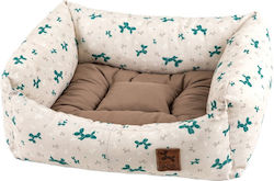 PQP Poof Dog Brown 85x76cm