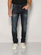 Herren Jeanshosen Elastisches Slim Fit Blau