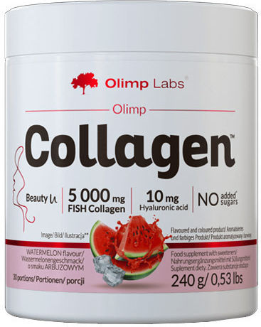 Olimp Sport Nutrition Fish Collagen Powder with Hyaluronic Acid 240g Watermelon