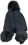 Verde Pom Pom Beanie Γυναικείος Σκούφος Πλεκτός...