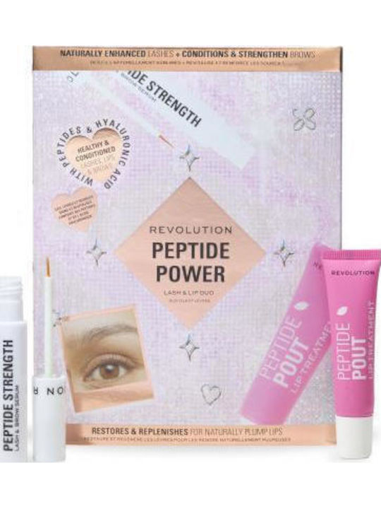 Revolution Beauty Peptide Power Lash & Lip Duo Seturi și Palete de Machiaj pentru Ochi 2 Bucăți